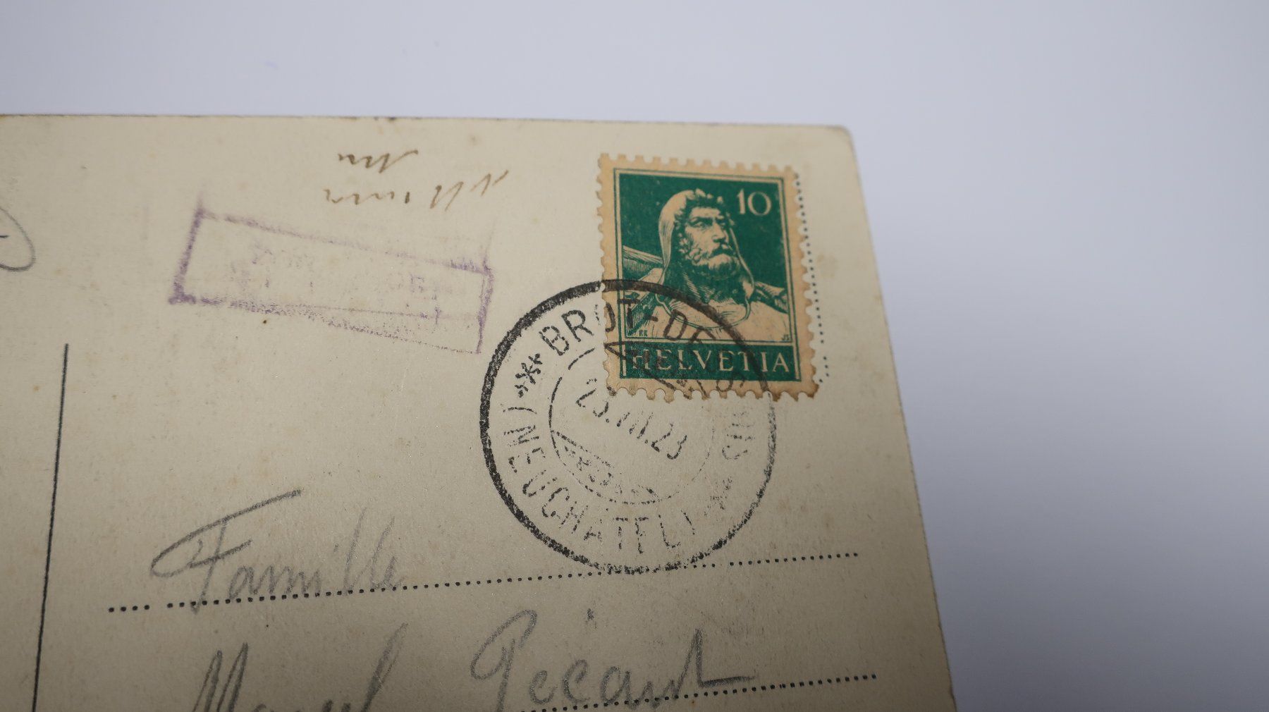 Cartes postales: Brot - Dessous - Vue générale  1928 – D'occasion à Cormoret par Pascalll2001 3