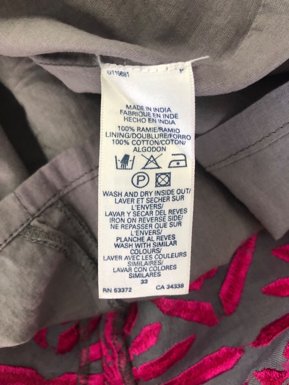 French Connection Vestiti: FRENCH CONNECTION KLEID, GR. S, PINK-GRAU, SOMMER – Usato da Zürich venduto da rolo66 6