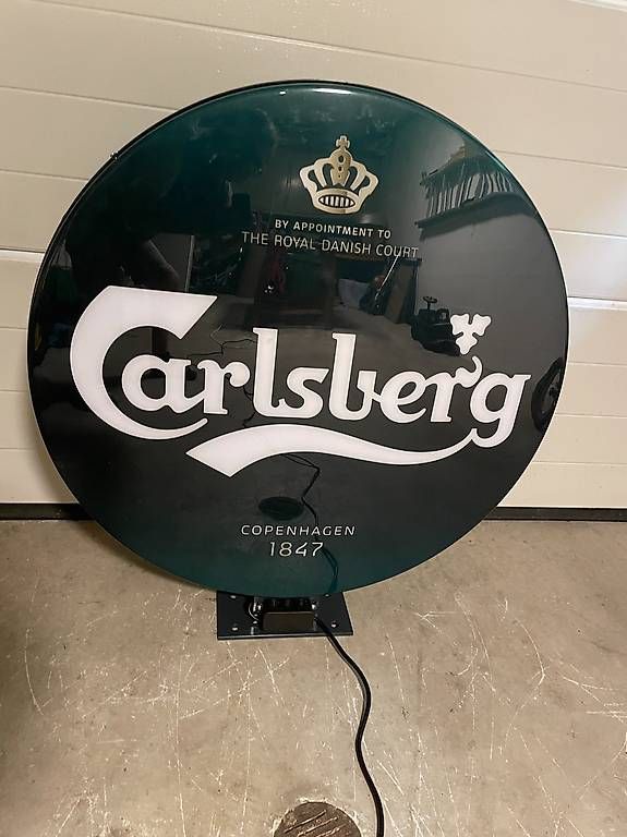 Lampen: Carlsberg Bier Leuchtreklame – Gebraucht aus Ettingen von Donald4107 1