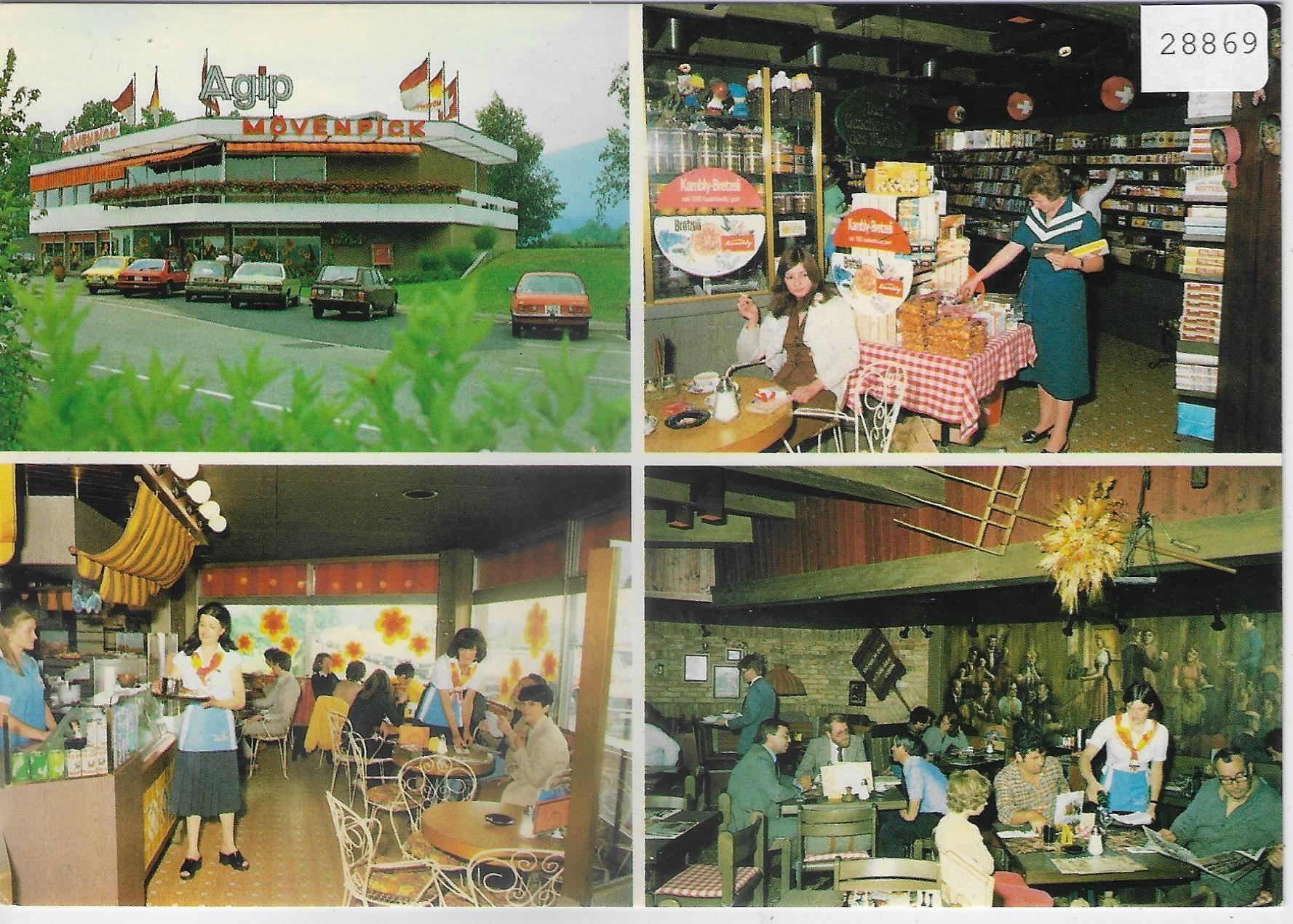 Cartes postales: Autobahngaststätte Mövenpick Deitingen- – D'occasion à Ettingen par Kartenplanet