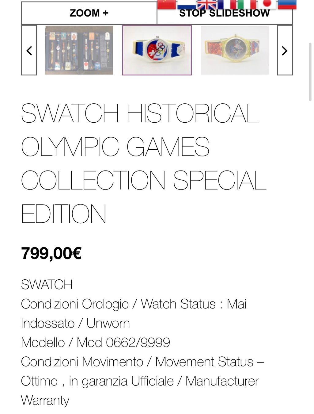 Swatch Orologi: Swatch historical Olimpic Collection – Nuovo e nell'imballaggio originale da Frenkendorf venduto da cio_bk56 4
