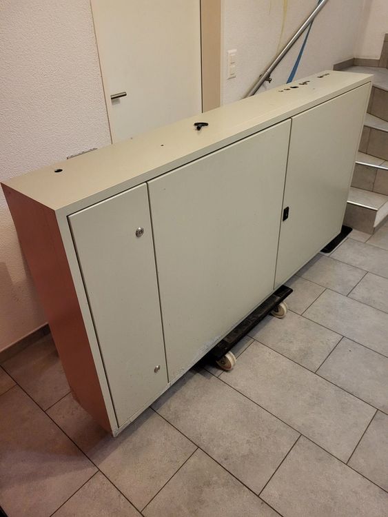 Elektrokasten für Stromverteilung o.ä. Aluminium leer (Gebraucht) in ...