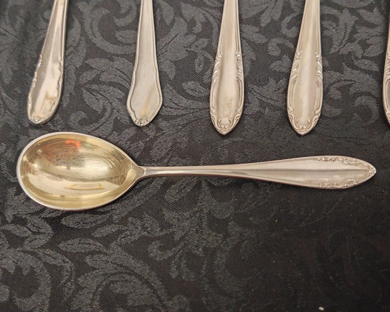 Löffel: Antike Silberlöffel, 7 Stück, Vintage Stil – Gebraucht aus Rheinsulz von Dred 1