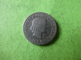Schweiz 1894,  5 Rappen