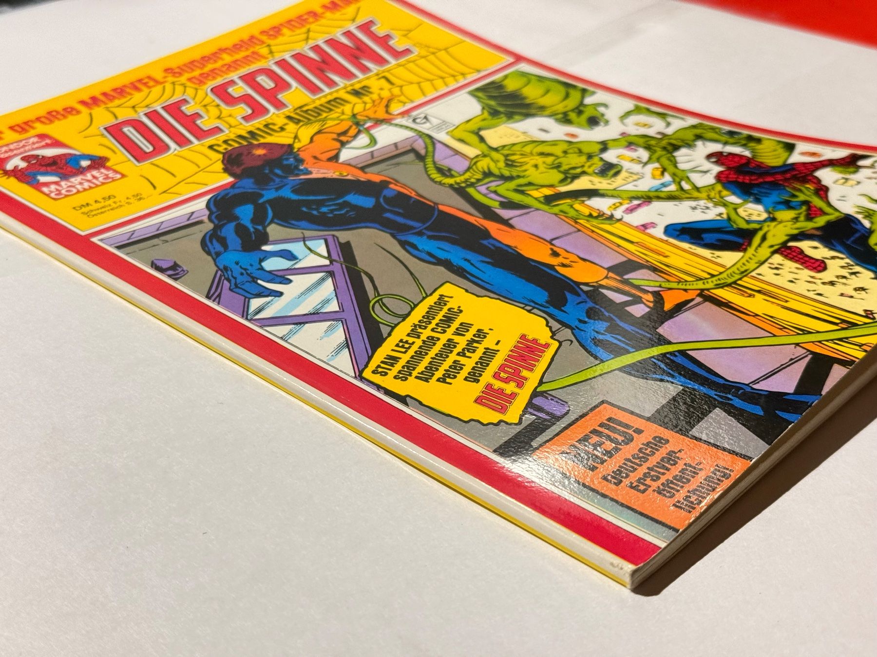 Fumetti: Die Spinne Comic-Album Nr. 7 - Marvel Superheld Spider-Man – Usato da Zuerich venduto da SonderArt-Wertgut 1