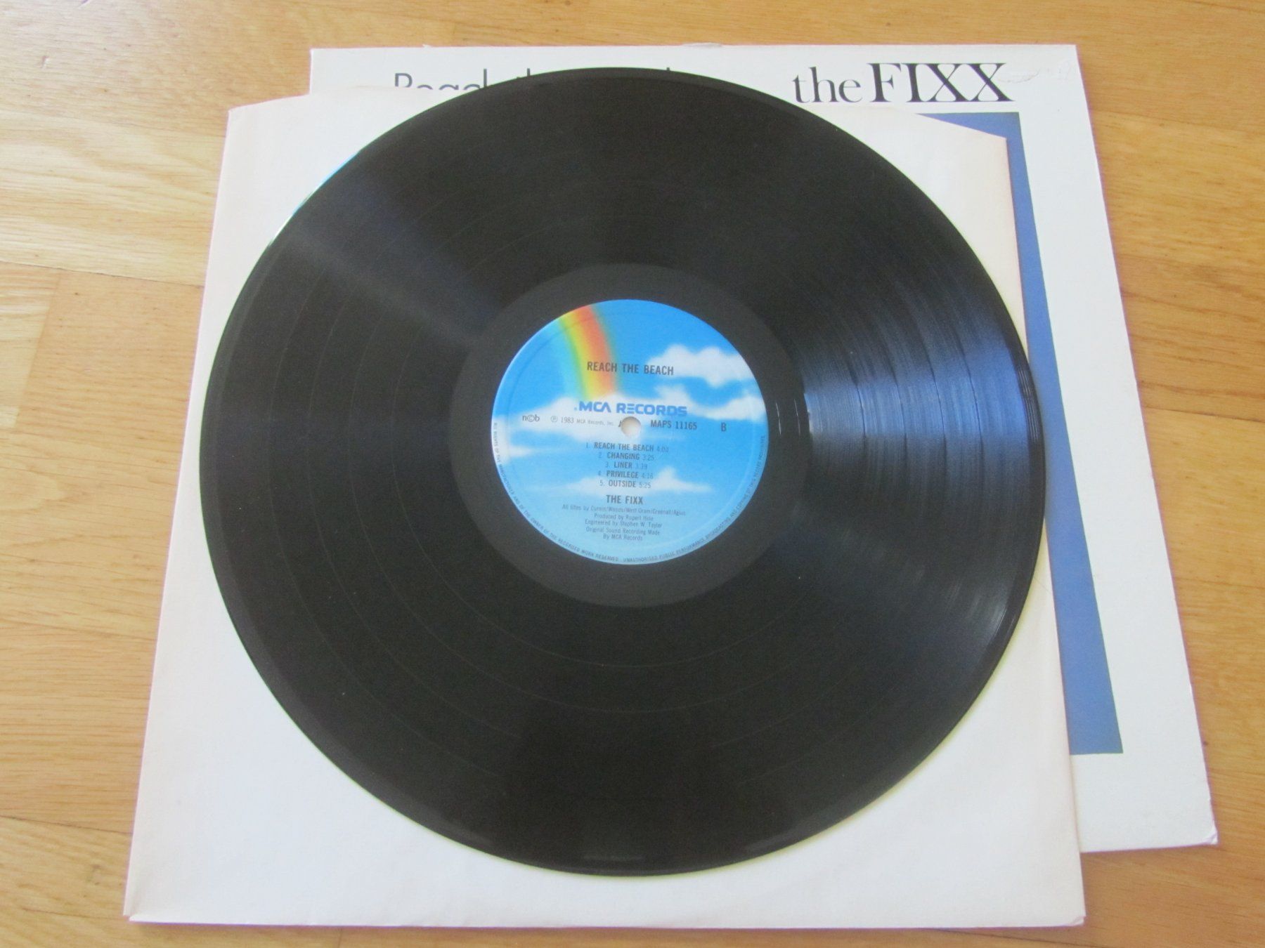 Dischi in vinile: The Fixx:   Reach the Beach  LP /  NEW WAVE – Usato da Seengen venduto da mikelele 2