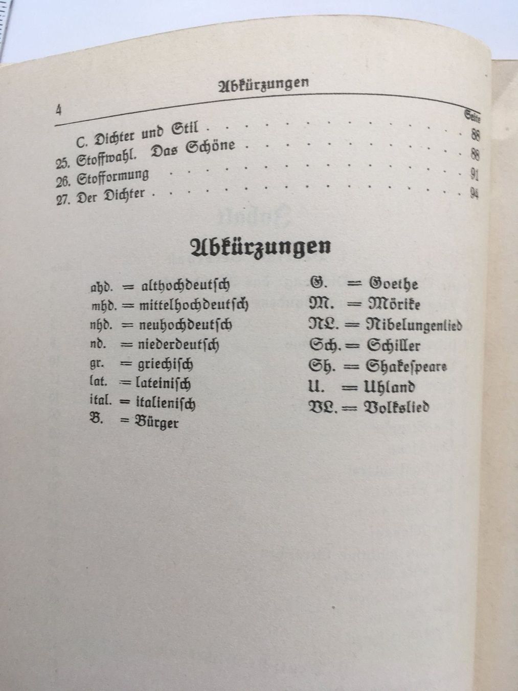 Libri: Deutsche Poetik; Heftform (1927) – Usato da Grenchen venduto da Kogi7 3
