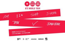 2 Place pelouse pour le concert de BTS