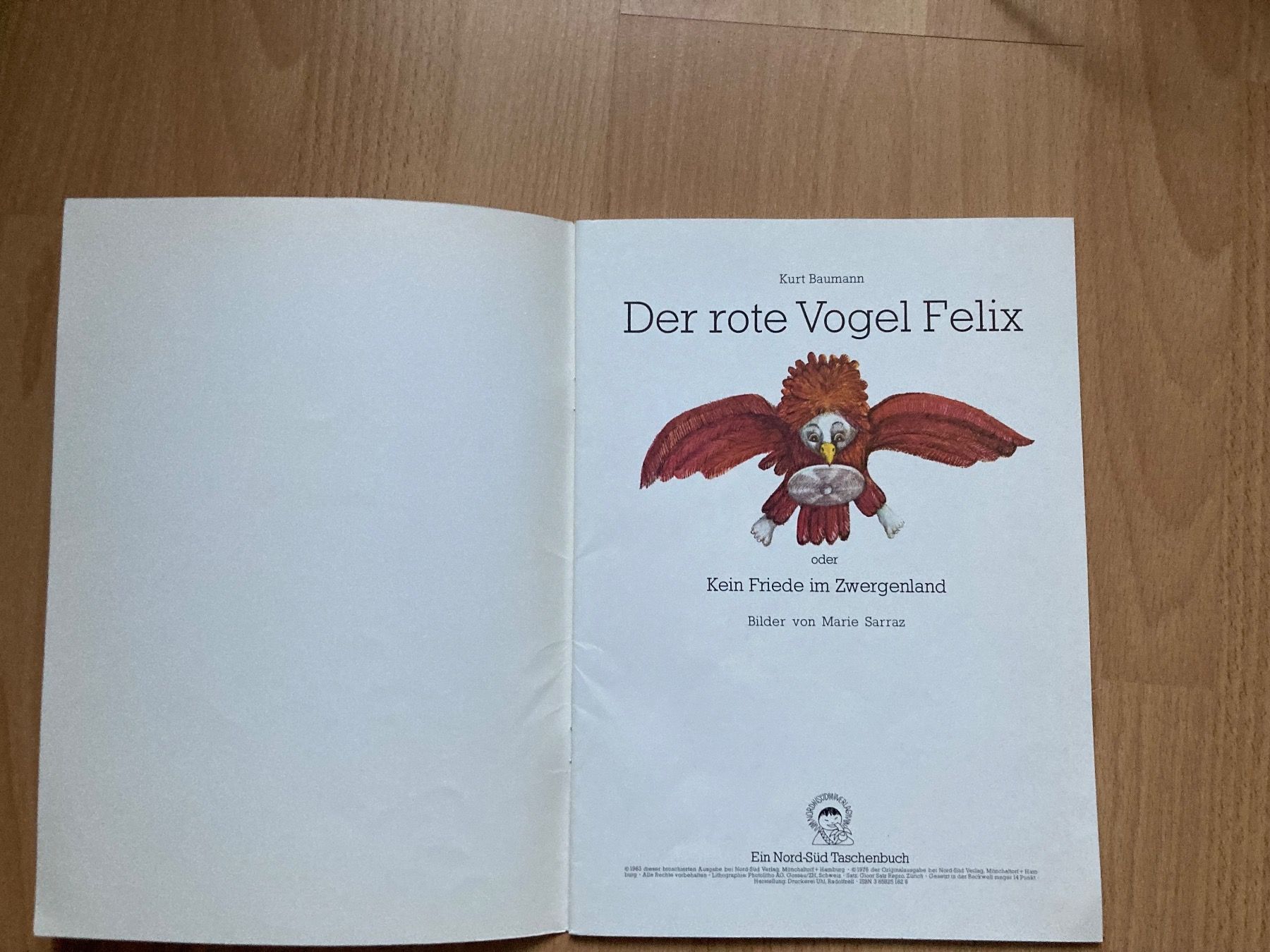 Libri: Kinderbuch Der rote Vogel Felix – Usato da Bern venduto da NAJAW85 1