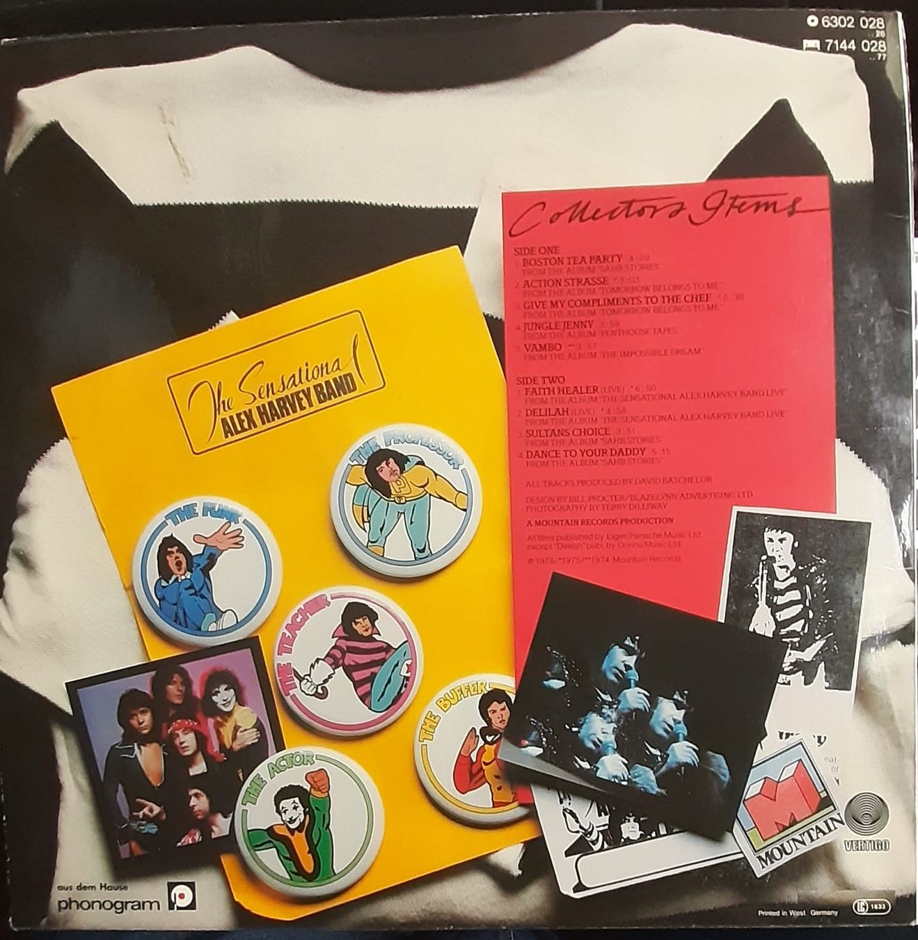 Dischi in vinile: ALEX HARVEY BAND: COLLECTORS ITEMS:  VERTIGO – Usato da Frick venduto da kyb_yq8h 2