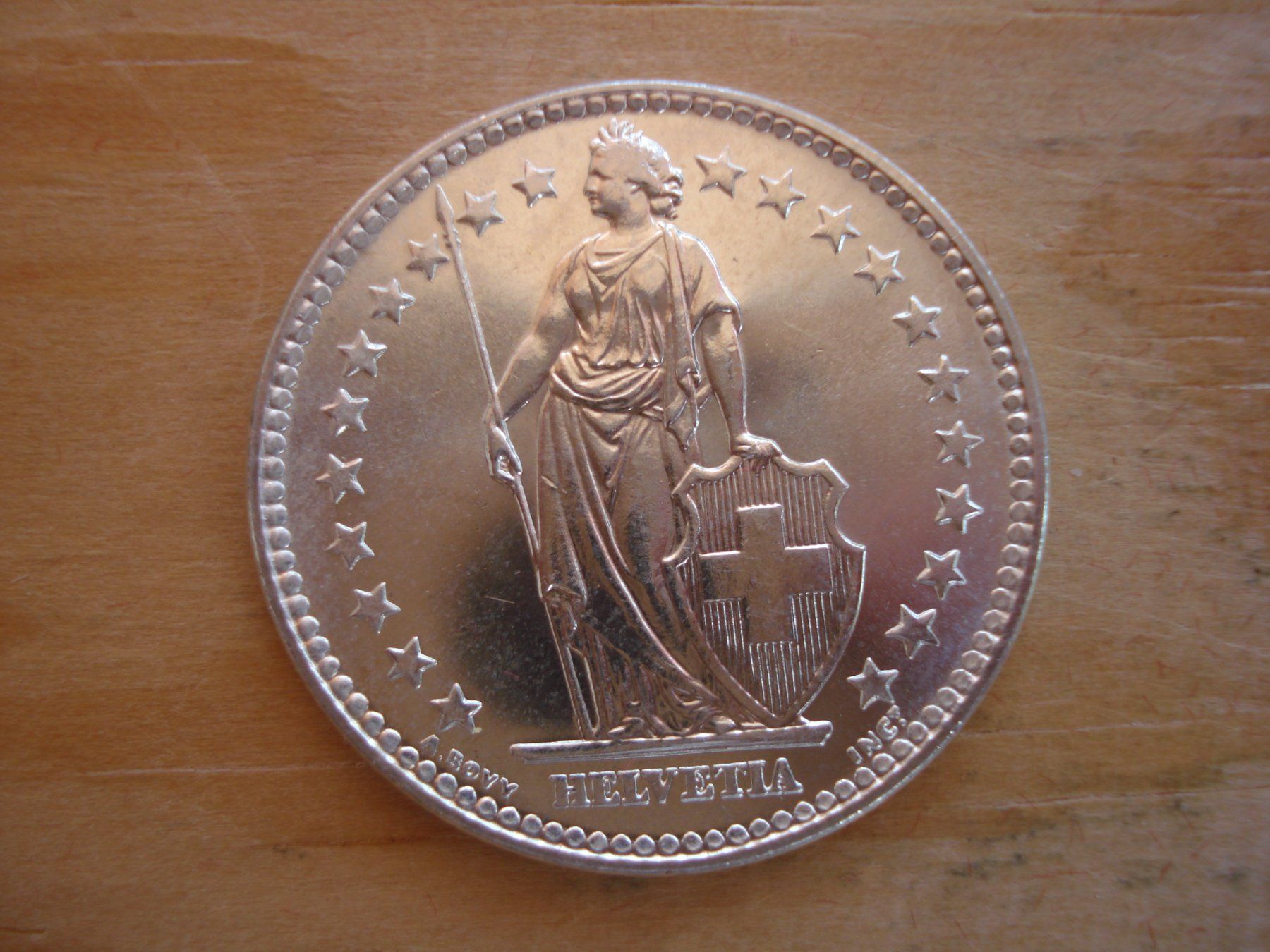 Alle Münzen: (C1) 2 Franken 1960 STGL – Gebraucht aus Erlach von Net-Coins 1