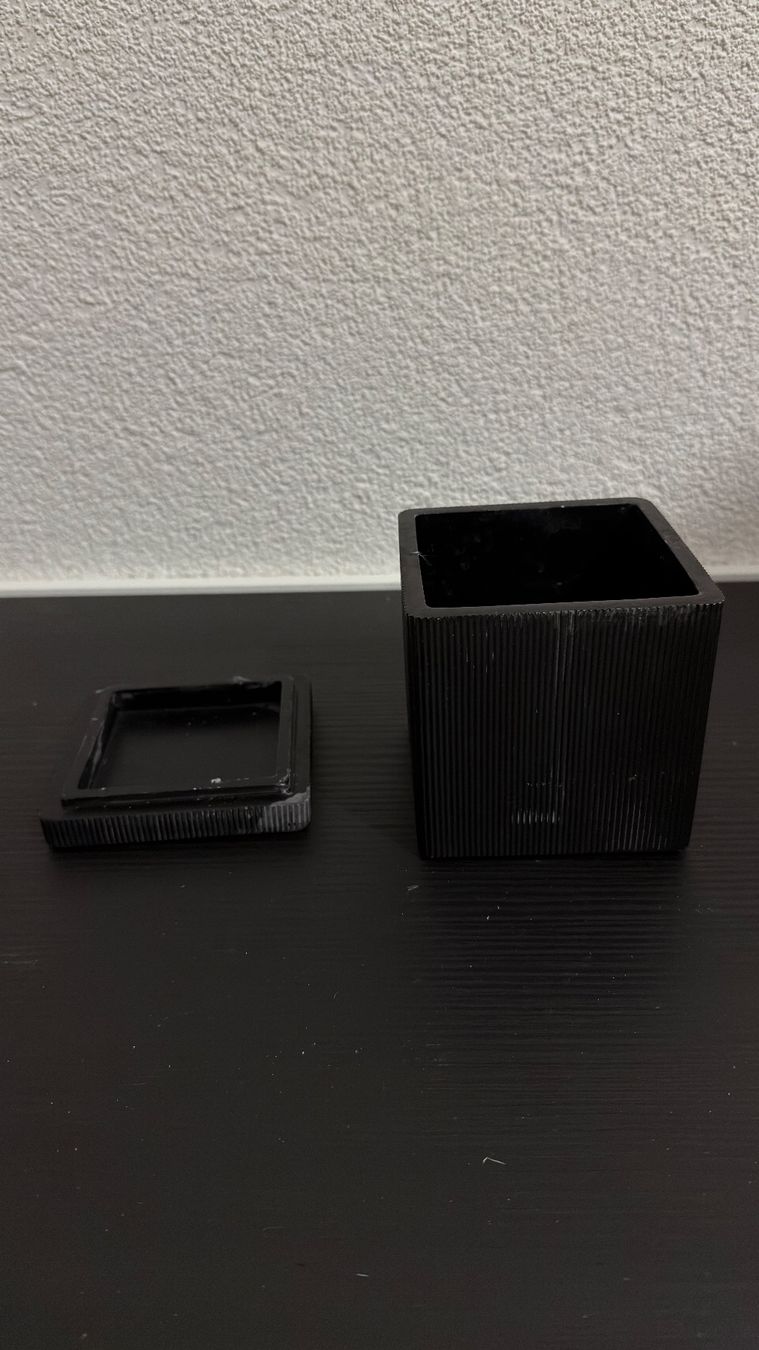 Contenitori & Simili: Rituals ACORA COTTON JAR BLACK – Usato da Vevey venduto da diogodasilva_ 1