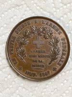 Médaille Suisse 1847 - Rare et Authentique! Collection