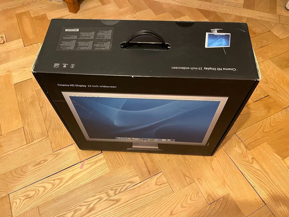Apple Monitore: Apple Cinema HD Display 23", Originalverpackt! – Gebraucht aus Mülligen von vagos85 2