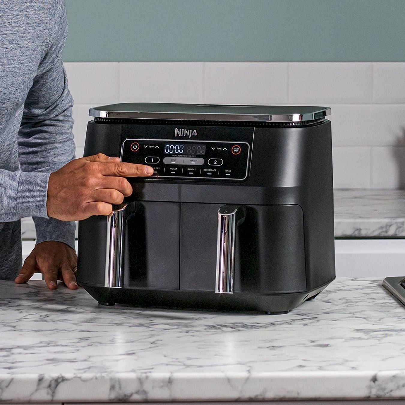 Elettrodomestici da cucina: Ninja Foodi AF300EU Heißluftfritteuse – Nuovo e nell'imballaggio originale da Bottighofen venduto da zaap 5
