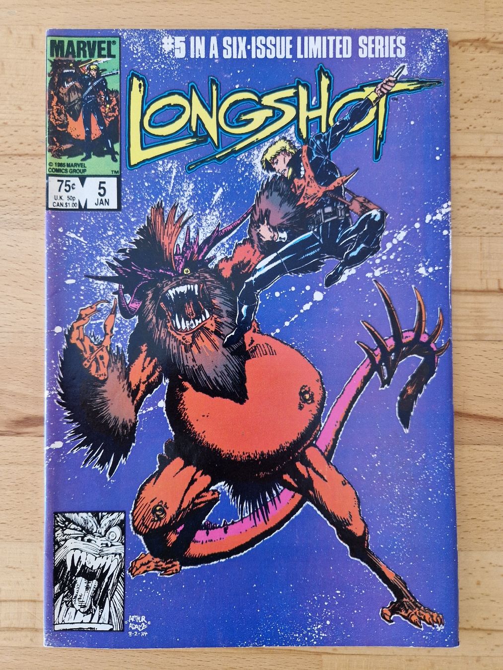 Fumetti: Longshot (1985) – Usato da Biel/Bienne venduto da collector_comics 3