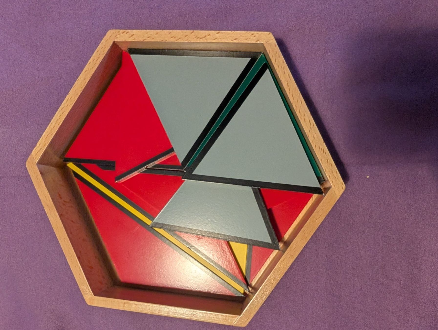 Giochi: Jeu 6 boites  triangles constructeurs Montessori – Usato da Genève venduto da jeansteph 2