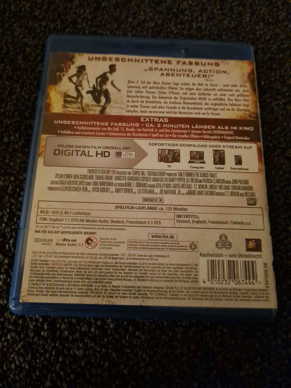 Tutti i DVDs: AUSERWÄHLTEN IN DER BRANDWÜSTE – Usato da Ruswil venduto da jan_bxl5 1
