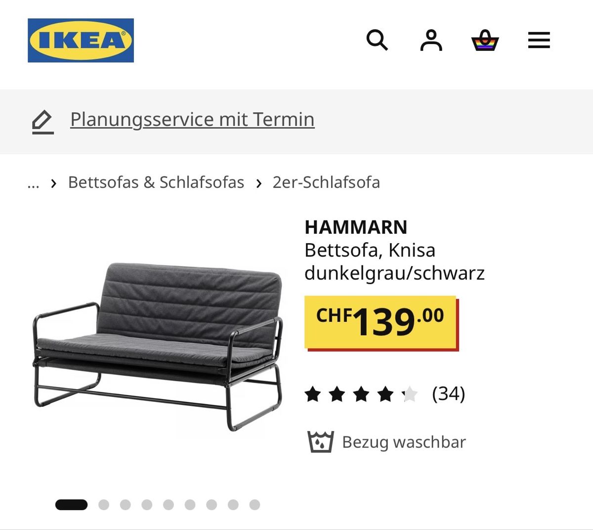 Sofas: Bettsofa TOP – D'occasion à Klingnau par amr_tgq7