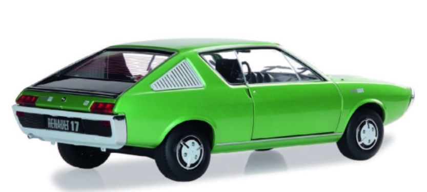 Renault Modellini d'auto: Renault 17  grün Solido 1:18 – Nuovo e nell'imballaggio originale da Luzern venduto da aa43modelcars-Luzern 1