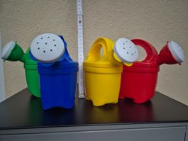 Giesskanne Kinder 1 Stk. Kunststoff rot blau gelb grün G
