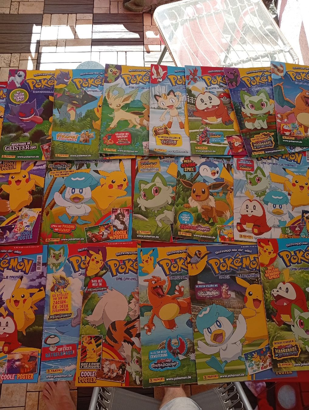 Libri: 26 Stück Pokemon Magazine. – Usato da Engelburg venduto da CH.Me 2