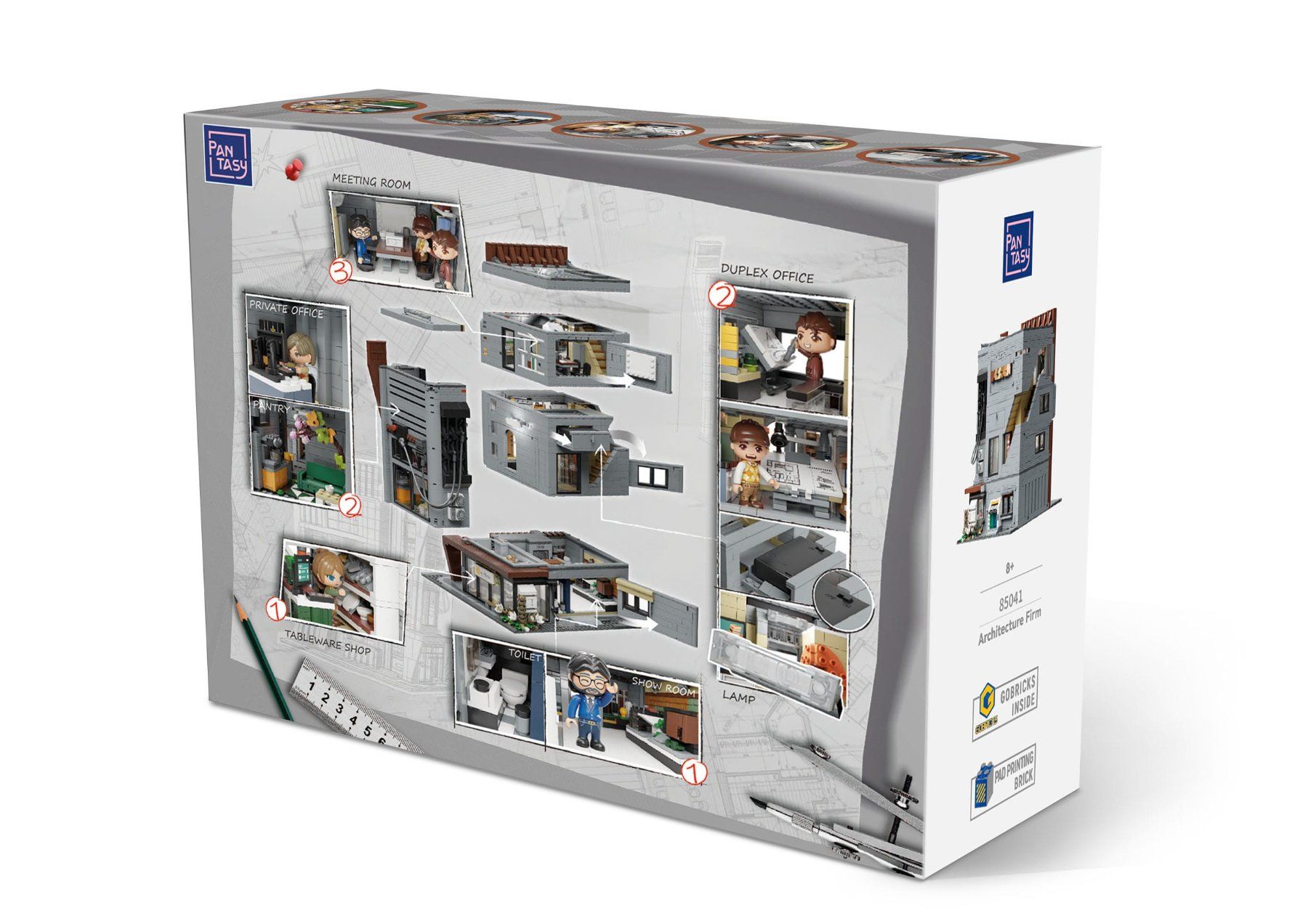 Lego Kit di costruzioni: Pantasy Original Jeu de construction Architecture Firm – Nuovo e nell'imballaggio originale da St-Imier venduto da ATTAKSHOP 3