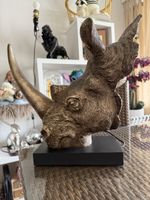 Goldene Nashorn- Lampe