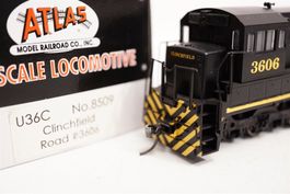 5ß Atlas8509 U36C Clinchfield #3606