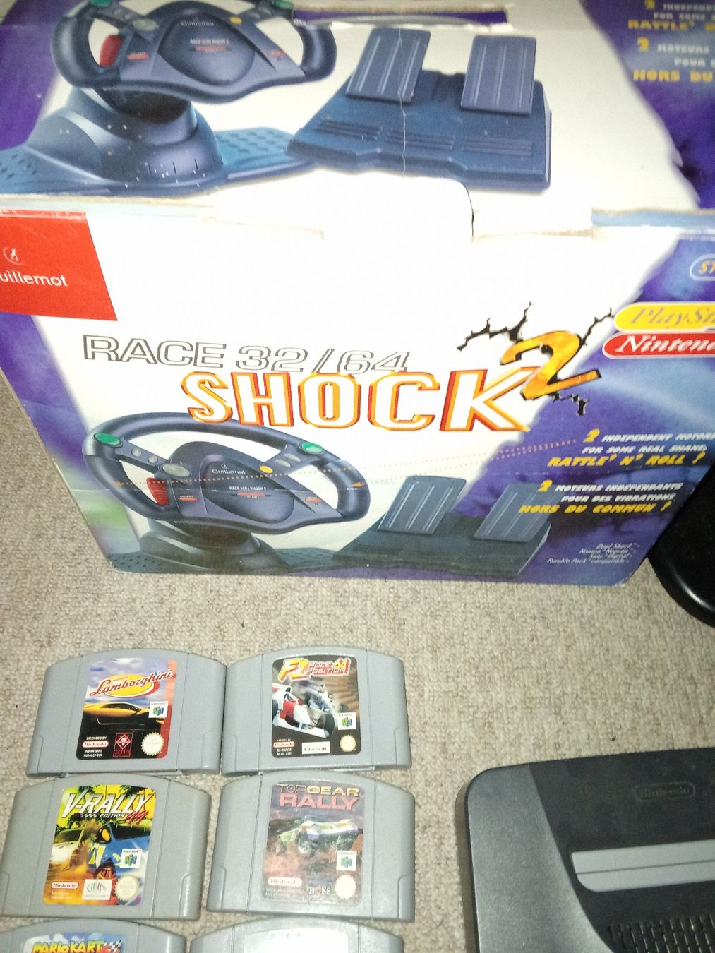 Nintendo Console: Nintendo 64 Konsole mit Lenkrad und Games – Usato da Turbenthal venduto da fatalbeauty 1