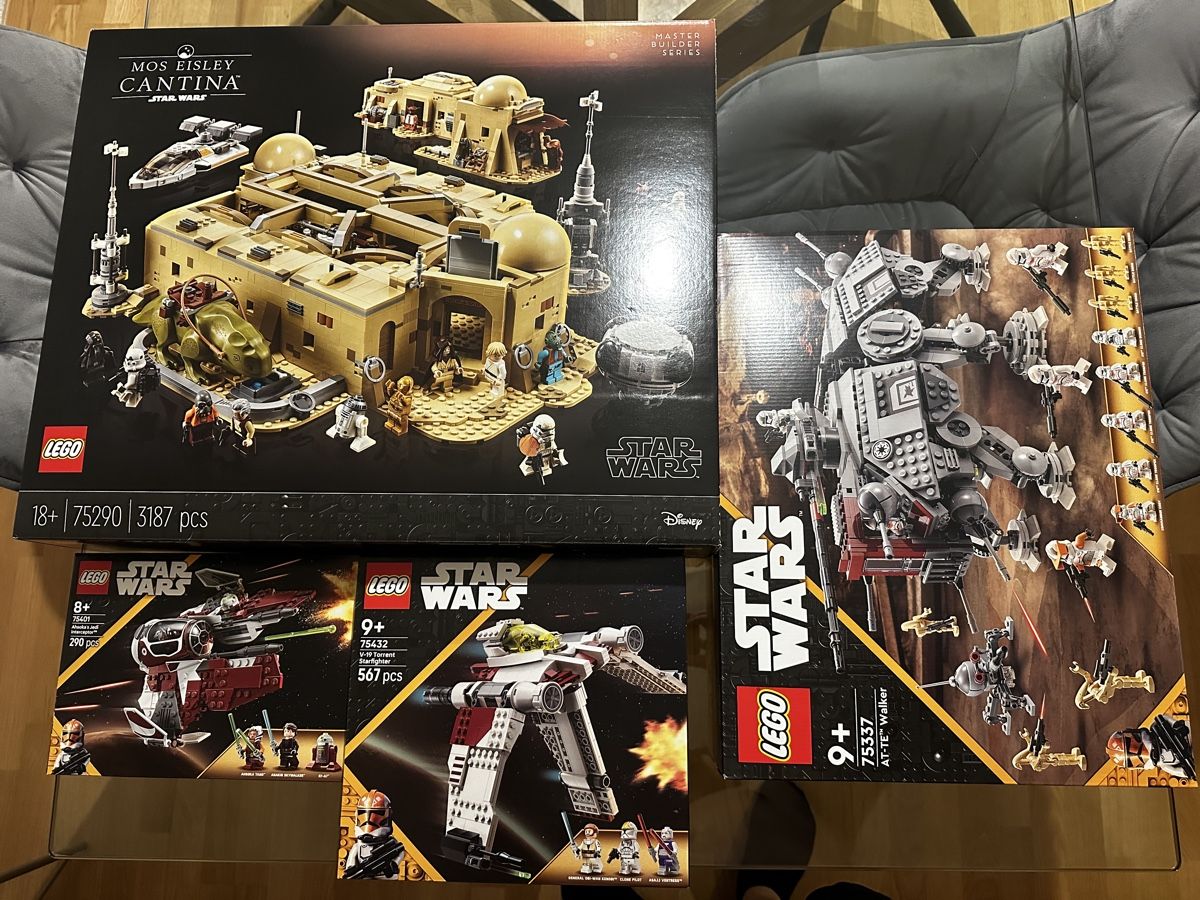 Lego Kit di costruzioni: ab 1.- fr. Lego Star wars Sets Mos Eisley Cantina At-te etc. – Nuovo e nell'imballaggio originale da Ostermundigen venduto da chr_c8fz