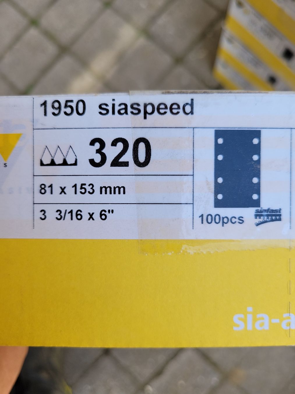 Tutti gli attrezzi: Schleifpapier 320 Körnung – Nuovo (secondo la descrizione) da Teufenthal AG venduto da Fiat666dt 1