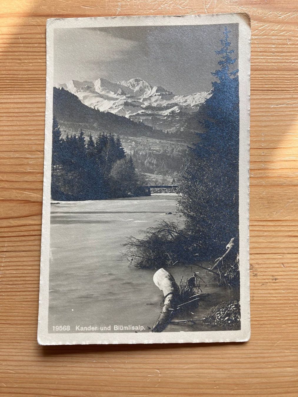 Cartoline postali: Kander und Blümlisalp - AK 1916 – Usato da Oberuzwil venduto da Henri09