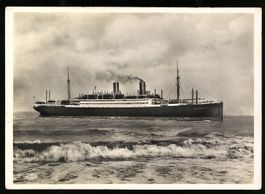 Fotografie Schiff, Dampfer SS Berlin des