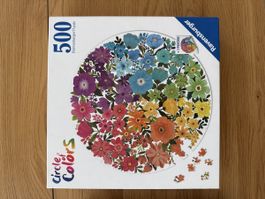 2 Ravensburger Puzzle Circle of Colors 500 Teile