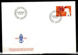 1985 - FDC / Werbemarken - 100 Jahre Bäcker-Konditoren Verb.