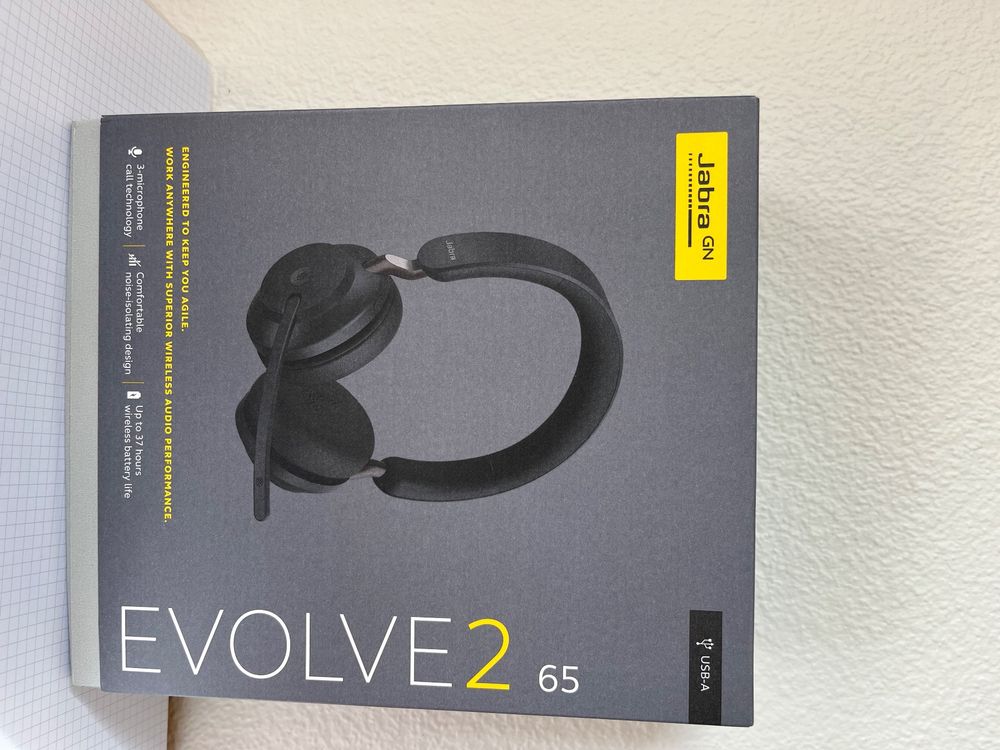 Jabra Evolve 2 65 - MS Stereo Black | Kaufen auf Ricardo