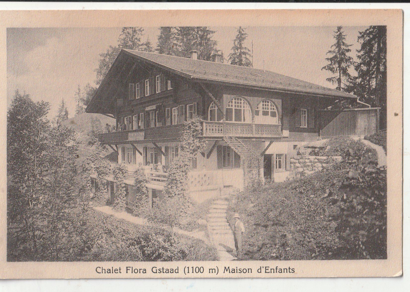 Ansichtskarten: Chalet Flora Gsaad – Gebraucht aus Lumbrein von made02