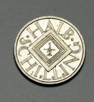 Pièce 1/2 Schilling Autriche 1925 bon état collection