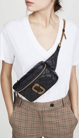 Marc Jacobs Gürteltasche Schwarz - Wie Neu
