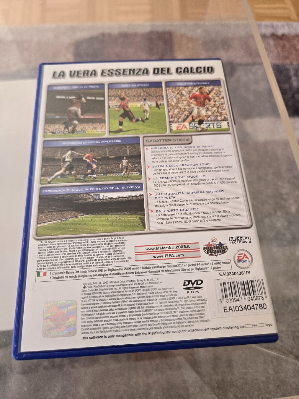 Sony Spiele: FIFA 2005 PS2 (Italiano) – Gebraucht aus Bussigny von Kfdlt 1