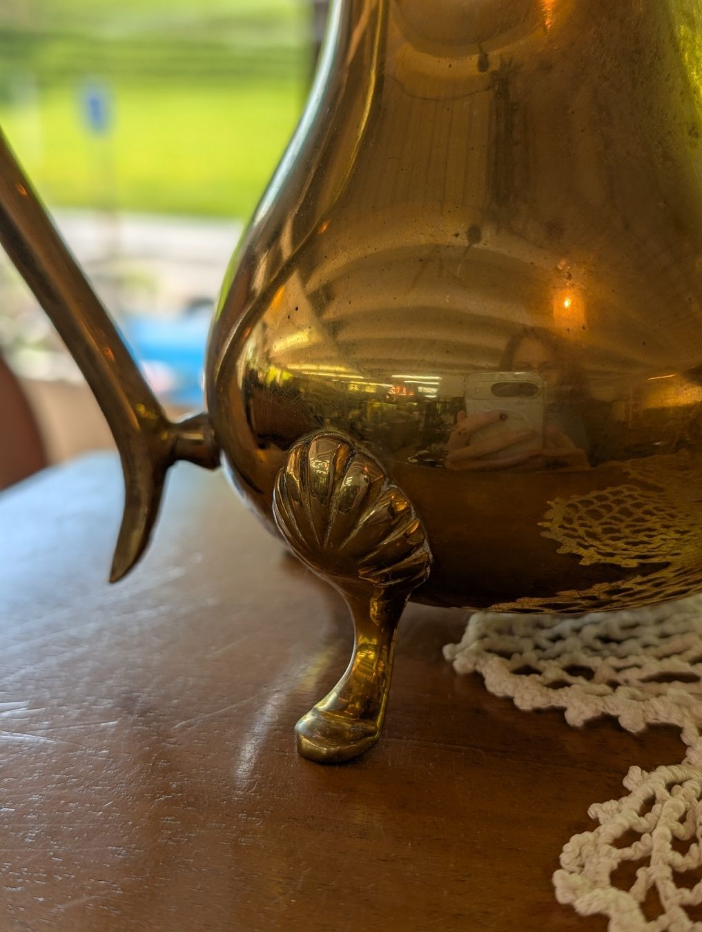 Teiere: Elegantes Messing Kaffee- / Teeset – Usato da Adligenswil venduto da karinma 7