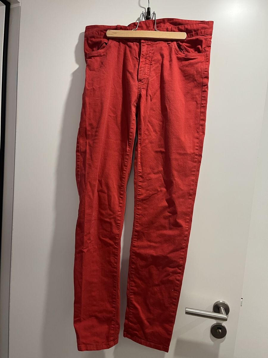 Lacoste Pantalons: Lacoste Hose Gr. 42 rot – D'occasion à Zürich par Shopmystyle