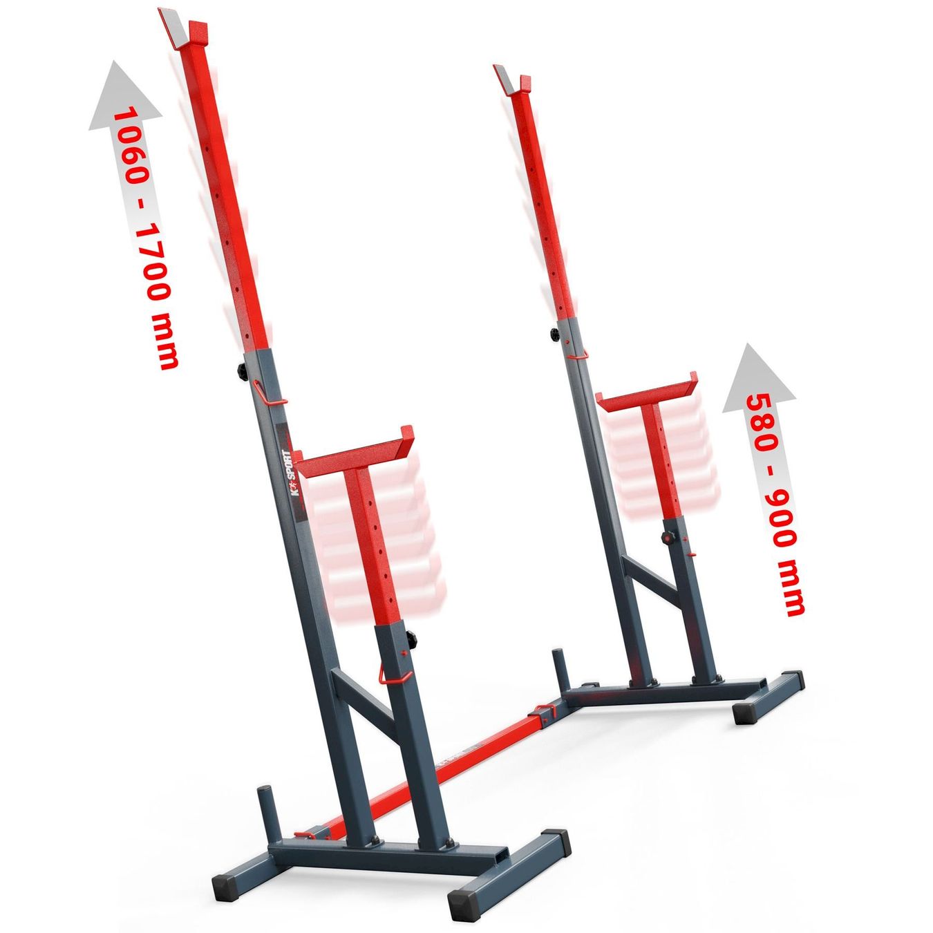 Panche per pesi: K-Sport KSSL070.2 Multi Squat Rack – Nuovo e nell'imballaggio originale da Bottighofen venduto da zaap 5