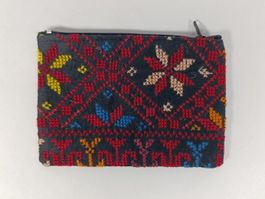 Porte-monnaie fermeture éclair à motifs 13 x 10 cm