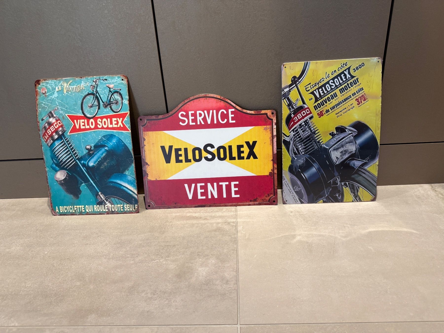 Solex Schilder: Ab 1.- CH /%% Velo SOLEX Design Vintage Tafel NEU ! SCHILD! – Neu und originalverpackt aus Seon von Aaargauer01 3