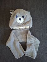 bonnet écharpe doublé polaire Petit Bateau taille 3/6 mois