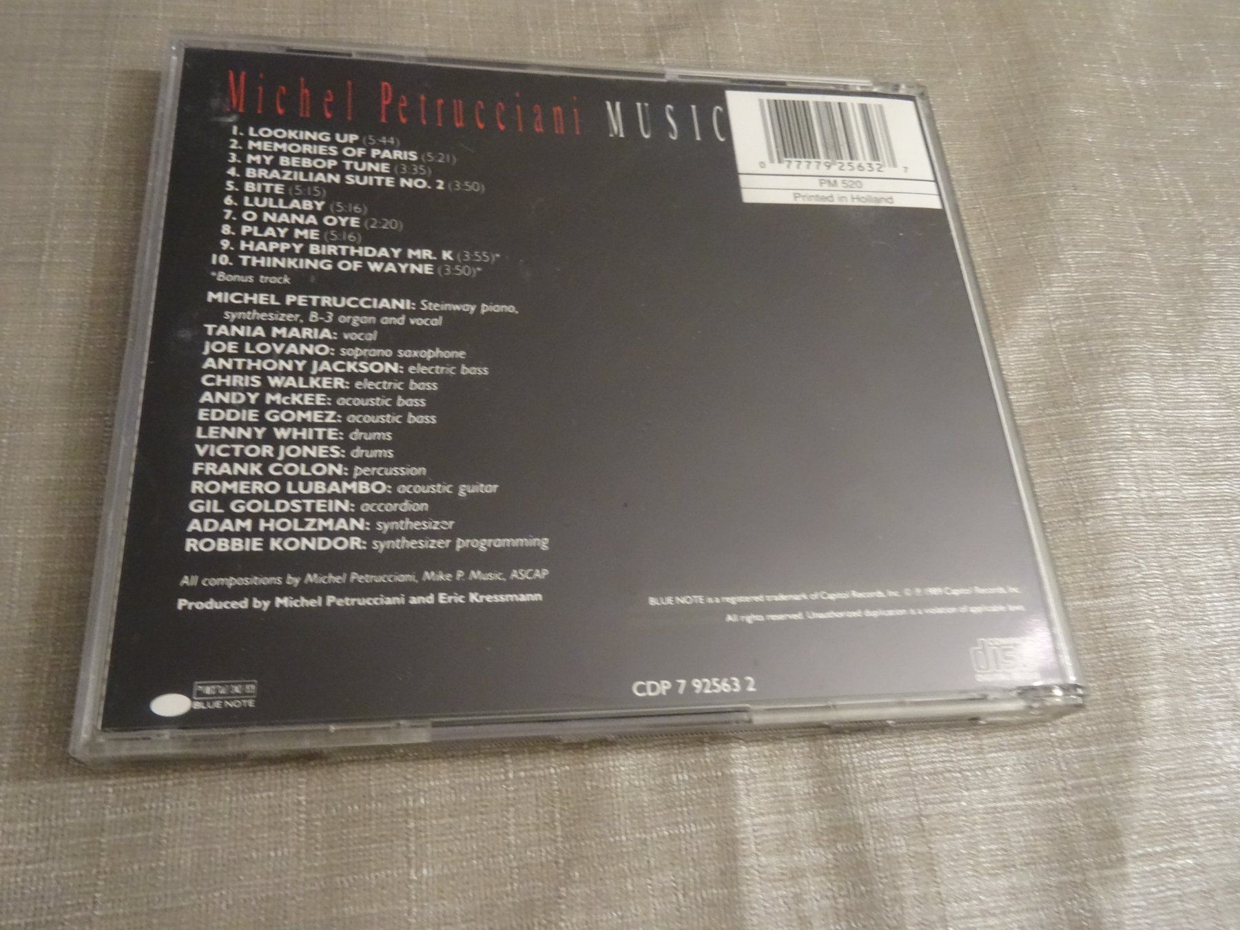 CDs: Michel Petrucciani - Music CD – Gebraucht aus Olten von Disc-Ausverkauf 1
