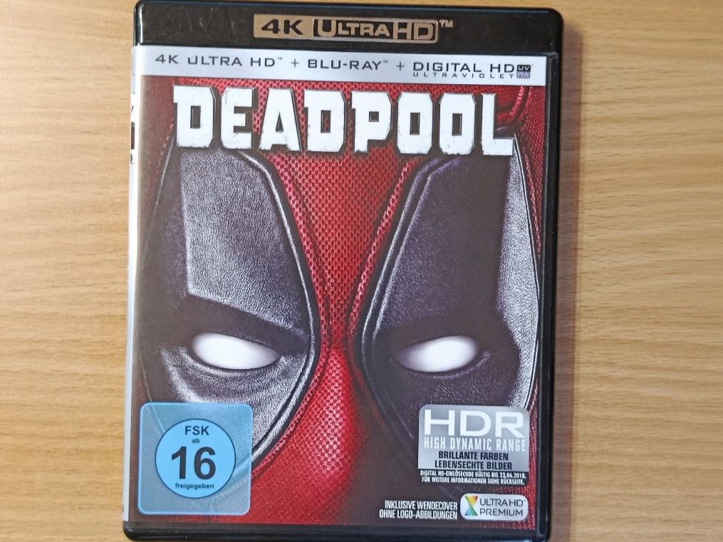 Alle DVDs: Deadpool - 4K UltraHD + Blu-Ray – Gebraucht aus Muhen von Legoholic
