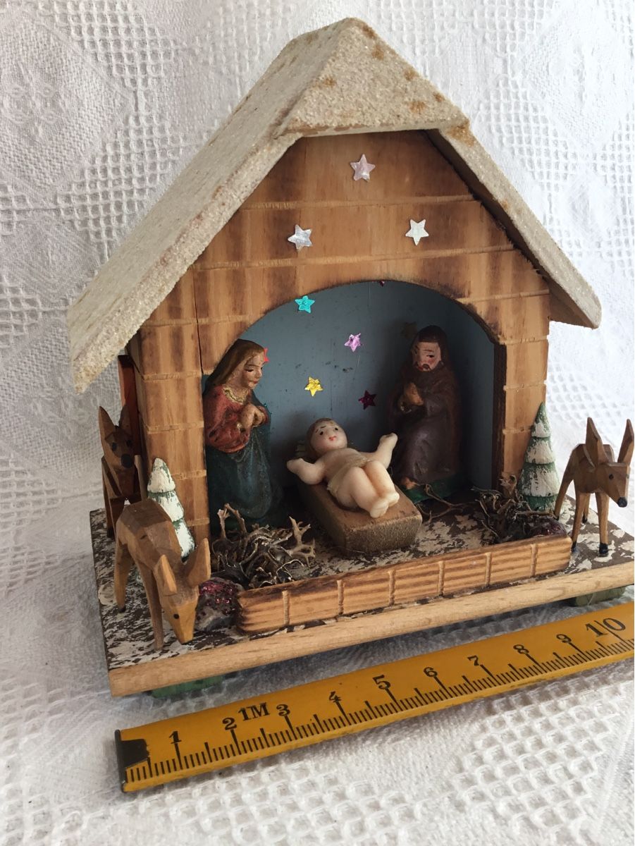 Gablonzer Toutes les décorations: Antike Weihnachts Krippe – D'occasion à St. Gallen par chamilla 2